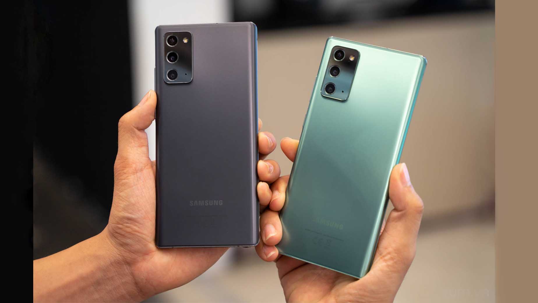 Cùng nhìn lại Top 10 điện thoại Samsung ra mắt vào năm 2020